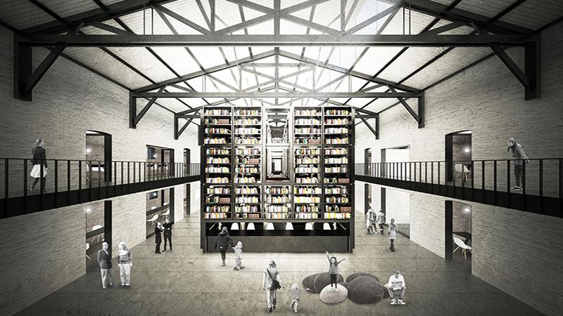 Biblioteca cubo.