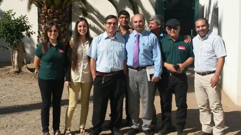 Funcionarios reunidos Rancagua.