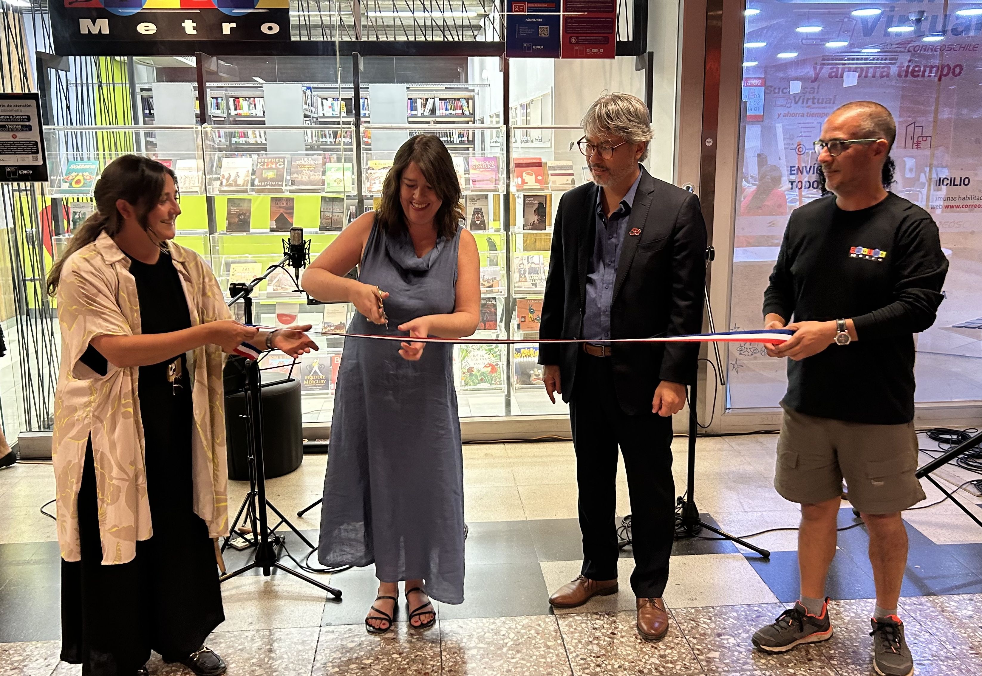 Bibliometro abre nuevo módulo en la Universidad de Chile