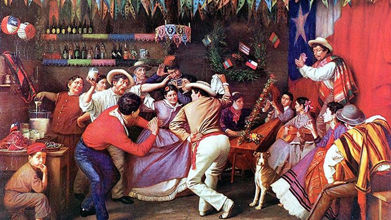 La Zamacueca (1873), Manuel Antonio Caro.