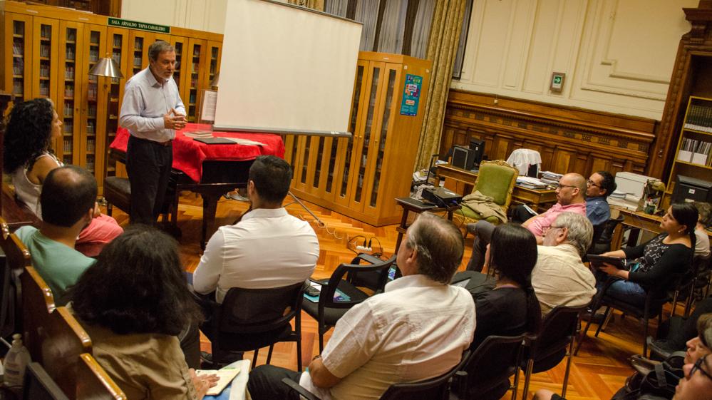 Participantes del encuentro (fotografía de Marucela Ramírez),