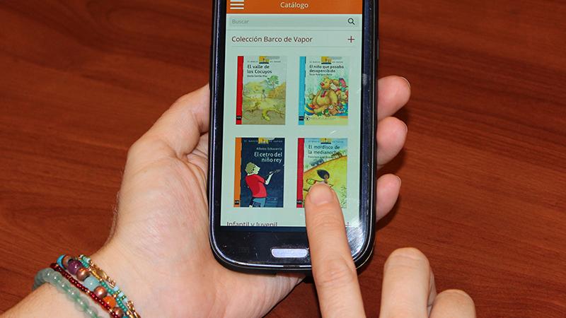 Títulos para todas las edades se pueden encontrar en la aplicación.