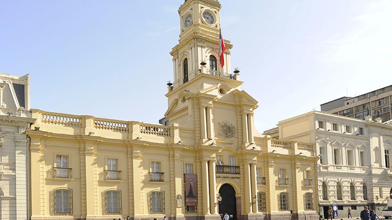 Vista de la fachada del Museo Histórico Nacional (MHN).