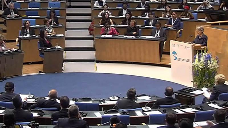 Título entre 66 y 75 caracteres (sin punto final y con mayúsculas y minúsculas) 39ª reunión del Comité del Patrimonio Mundial en plena sesión.