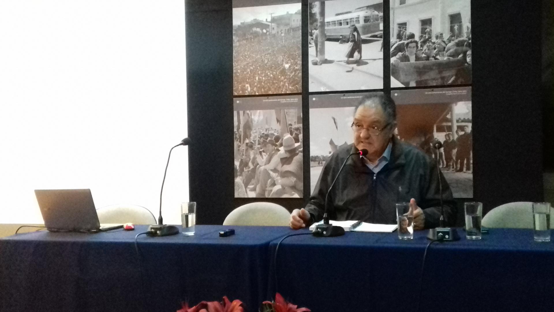 Francisco Huemchumilla La presentación de la jornada estuvo a cargo de Francisco Huenchumilla.