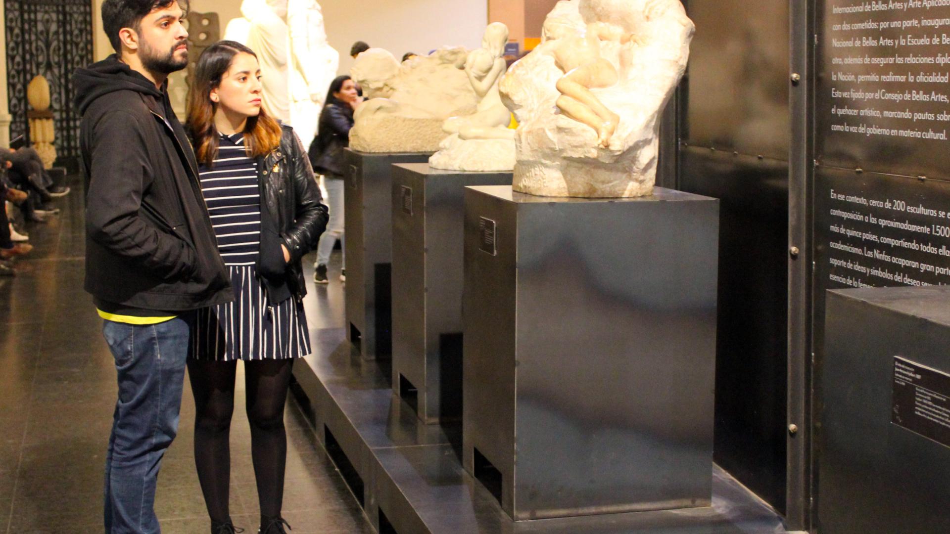 MNBA Visitantes del Museo Nacional de Bellas Artes.