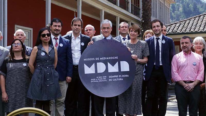 Autoridades, directivos y directores de museos y espacios culturales participaron en este lanzamiento.