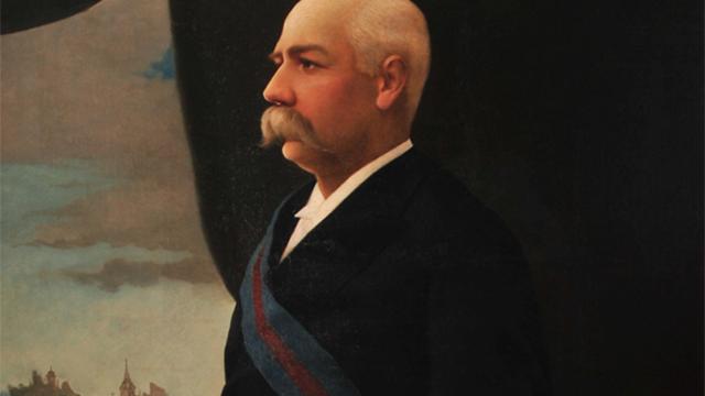 Retrato autoría de Luis Eugenio Lemoine.