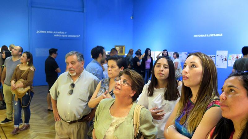 "Reflejos" es muestra del diálogo intercultural al que fueron invitados las y los visitantes. Más de 600 personas participaron en esta iniciativa.