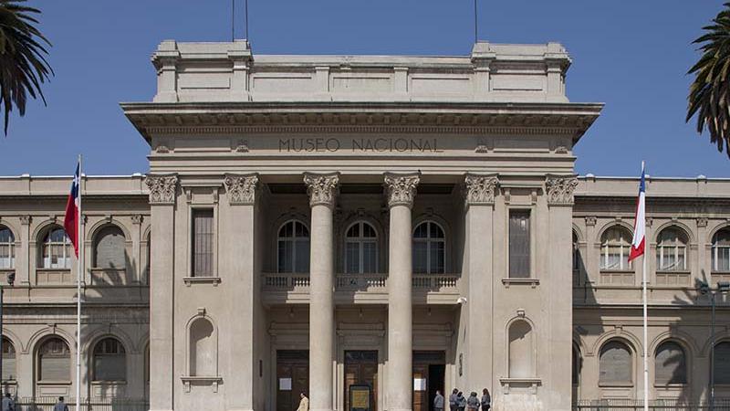 Frontis del Museo Nacional de Historia Natural.