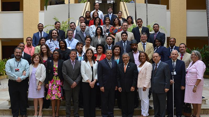 Reunión Regional de Ia OMPI para los países de América Latina sobre los Tratados de Beijing y Marrakech, celebrada en la ciudad de Santo Domingo, República Dominicana, julio 2014.