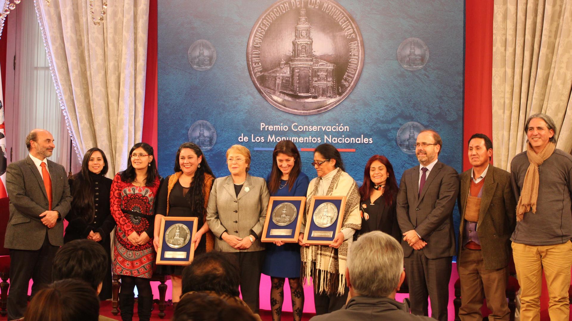 Entrega de Premios de Conservación 2017 en el Palacio de La Moneda.