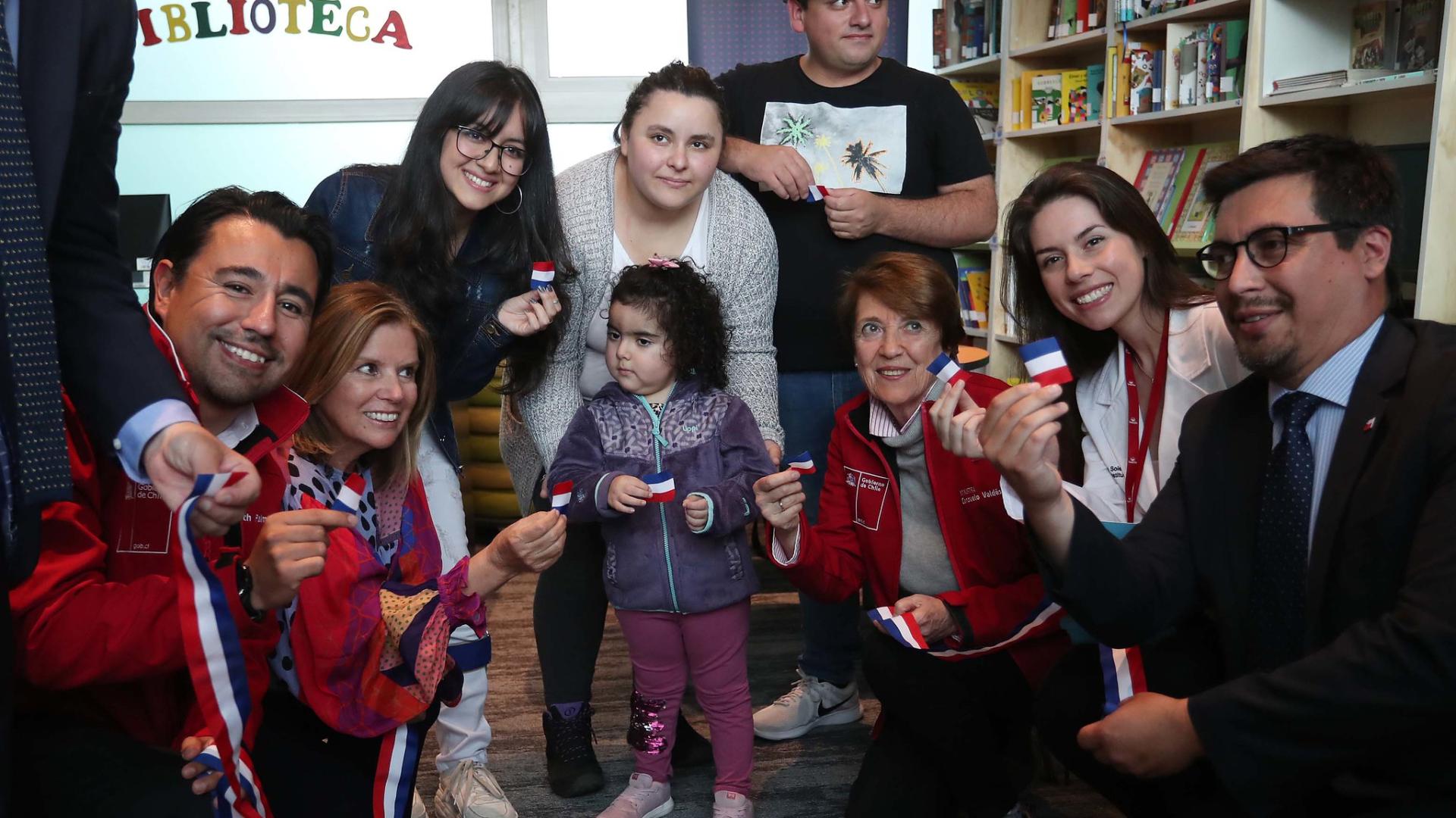 Programa nacional de bibliotecas en Instituto Teletón.