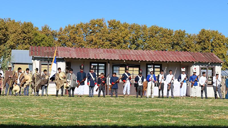 Desfile cívico militar.