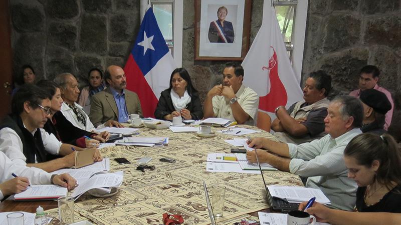 Cabeza participó en reunión de la CODEIPA y visitó funcionarios Dibam y CMN.