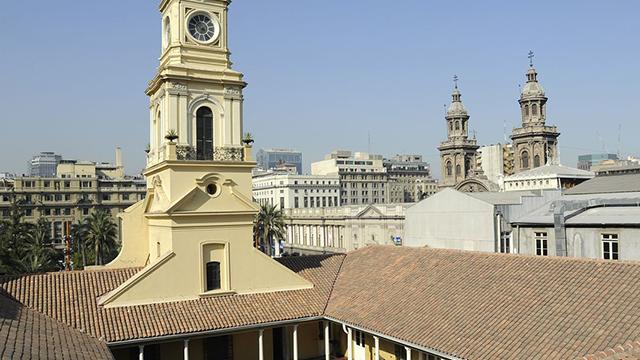 Vista interior del Museo Histórico Nacional.
