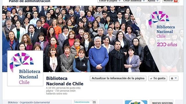 Portada página en facebook de la BN.