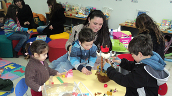 Rincón infantil Biblioteca Galo Sepúlveda, Temuco.