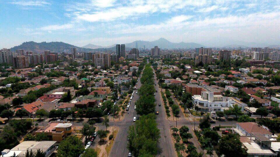 Barrio Suárez Mujica, vista aérea.