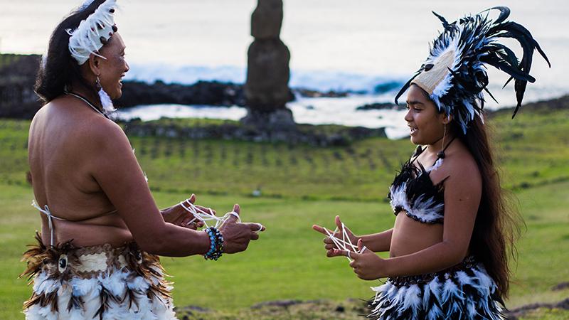 El Kai Kai es una de las formas de expresión tradicional de Rapa Nui.