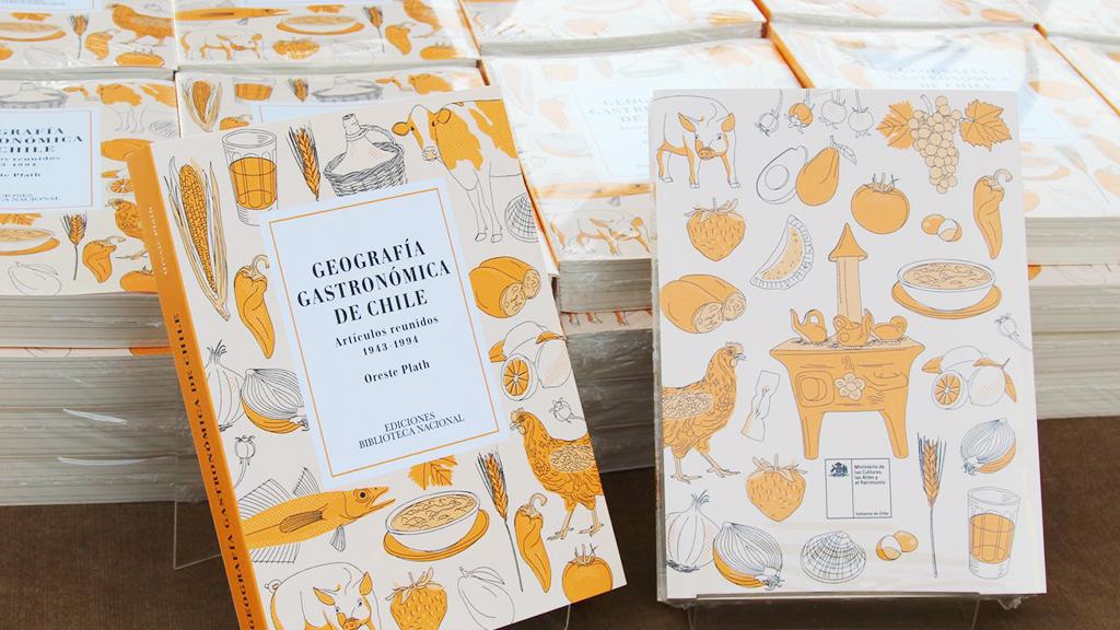 Libro "Geografía gastronómica de Chile, Artículos reunidos 1943-1994, Artículos reunidos 1943-1994" ya se encuentra disponible en la BIblioteca Nacional.