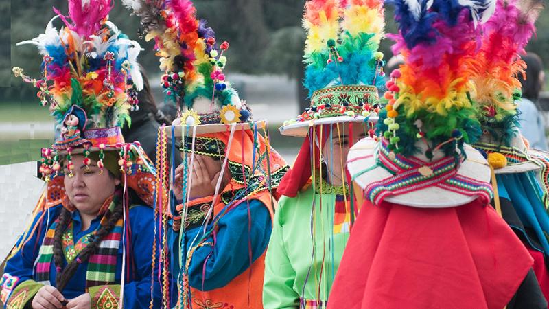 Museo Nacional de Historia Natural. Ceremonia del Inti raymi.