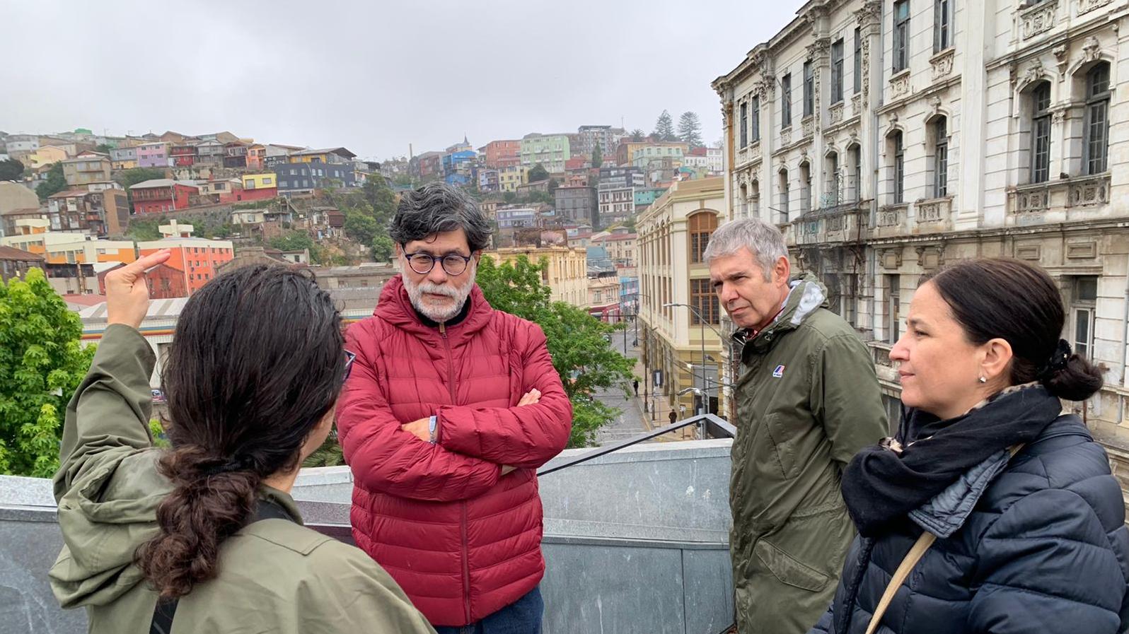 Especialistas en el Sitio de Patrimonio Mundial de Valparaíso