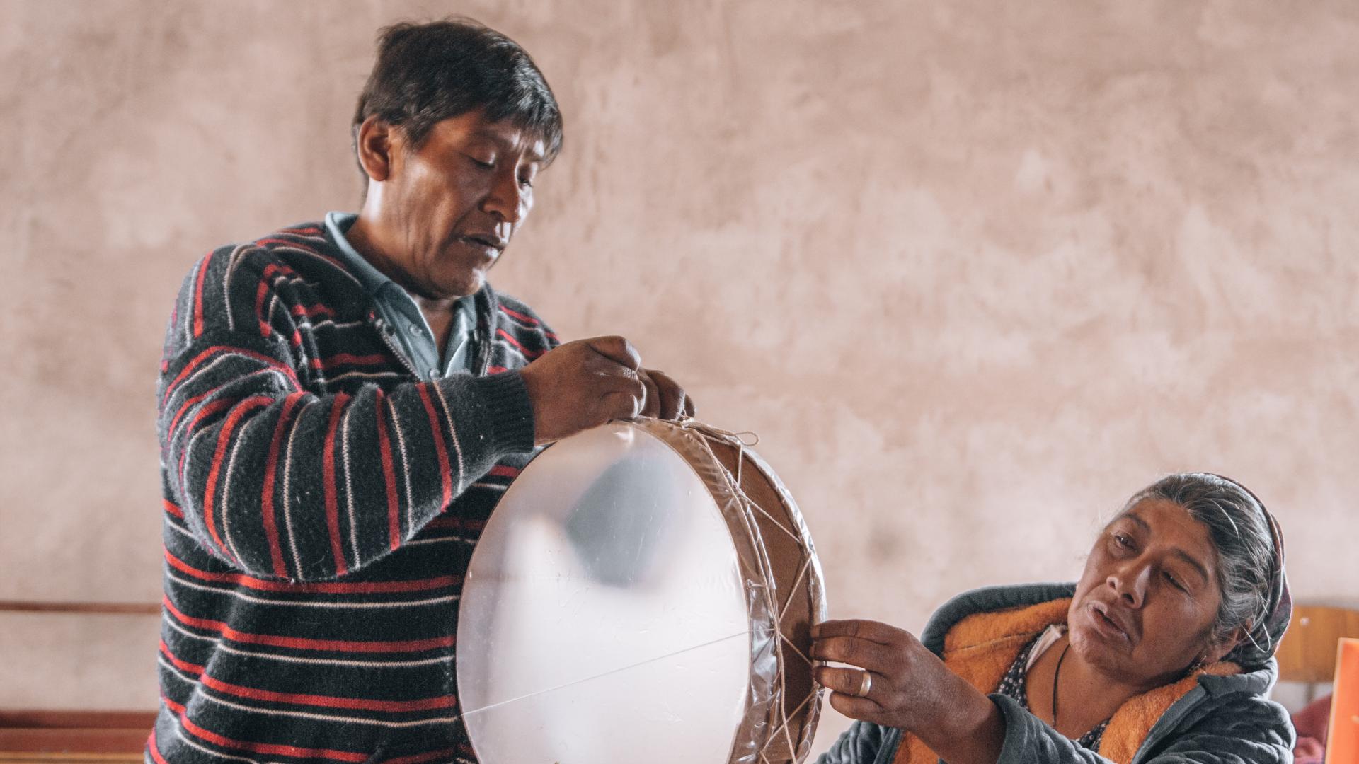 El taller finalizó con la creación de cajas challeras 