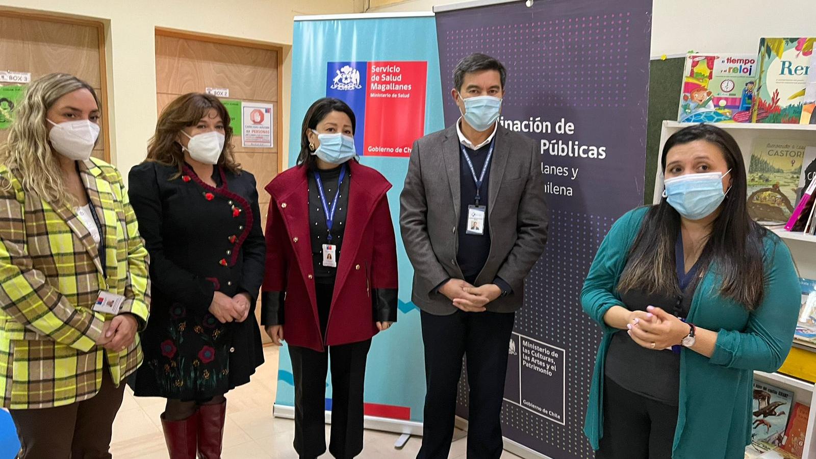 Servicio del Patrimonio Cultural y Servicio de Salud de Magallanes  inauguran Punto de Lectura en Cosam Miraflores