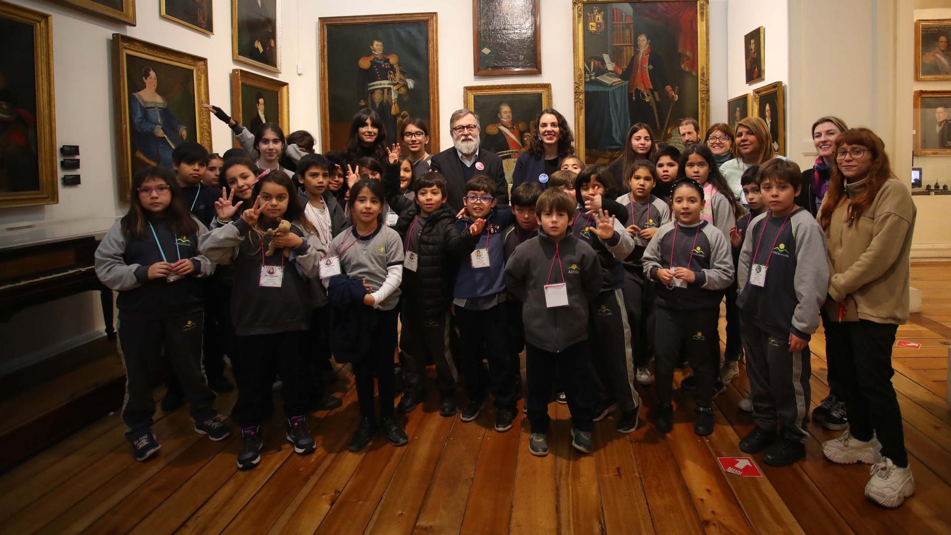 Escolares en el marco del Día Internacional de los Museos