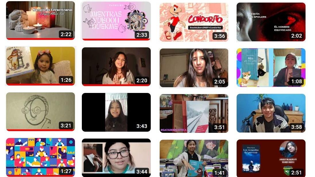 Admisibilidad del 9°. Concurso Nacional de Booktubers y Bookstagrammers