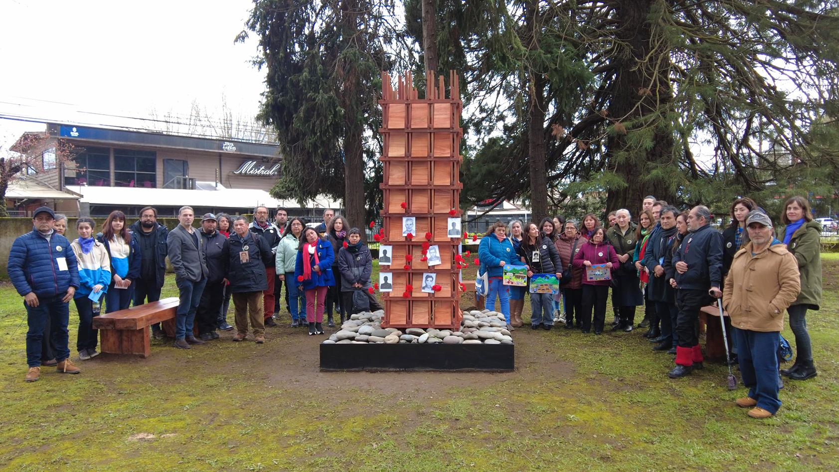 Inauguración Memorial Matanza de Mulchén