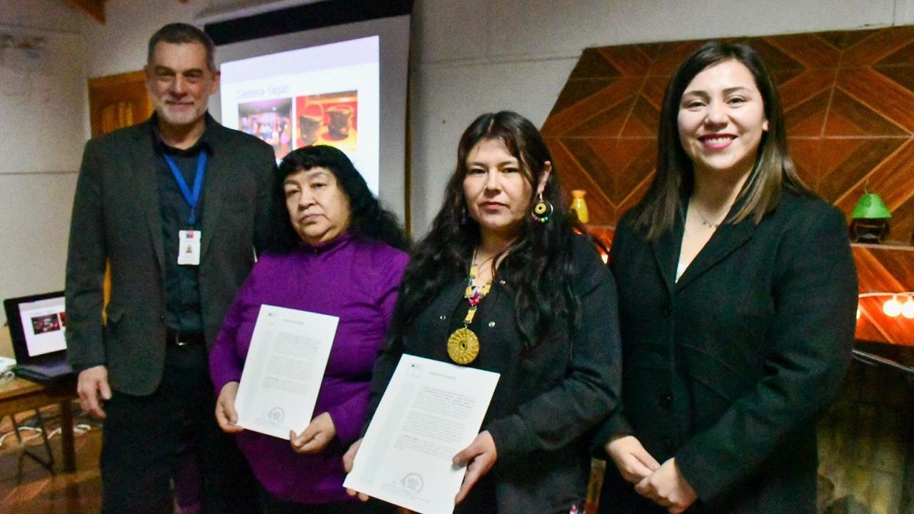 Director regional del Serpat entregó certificación a cultores y cultoras en taller de gestión local realizado en Puerto Williams 
