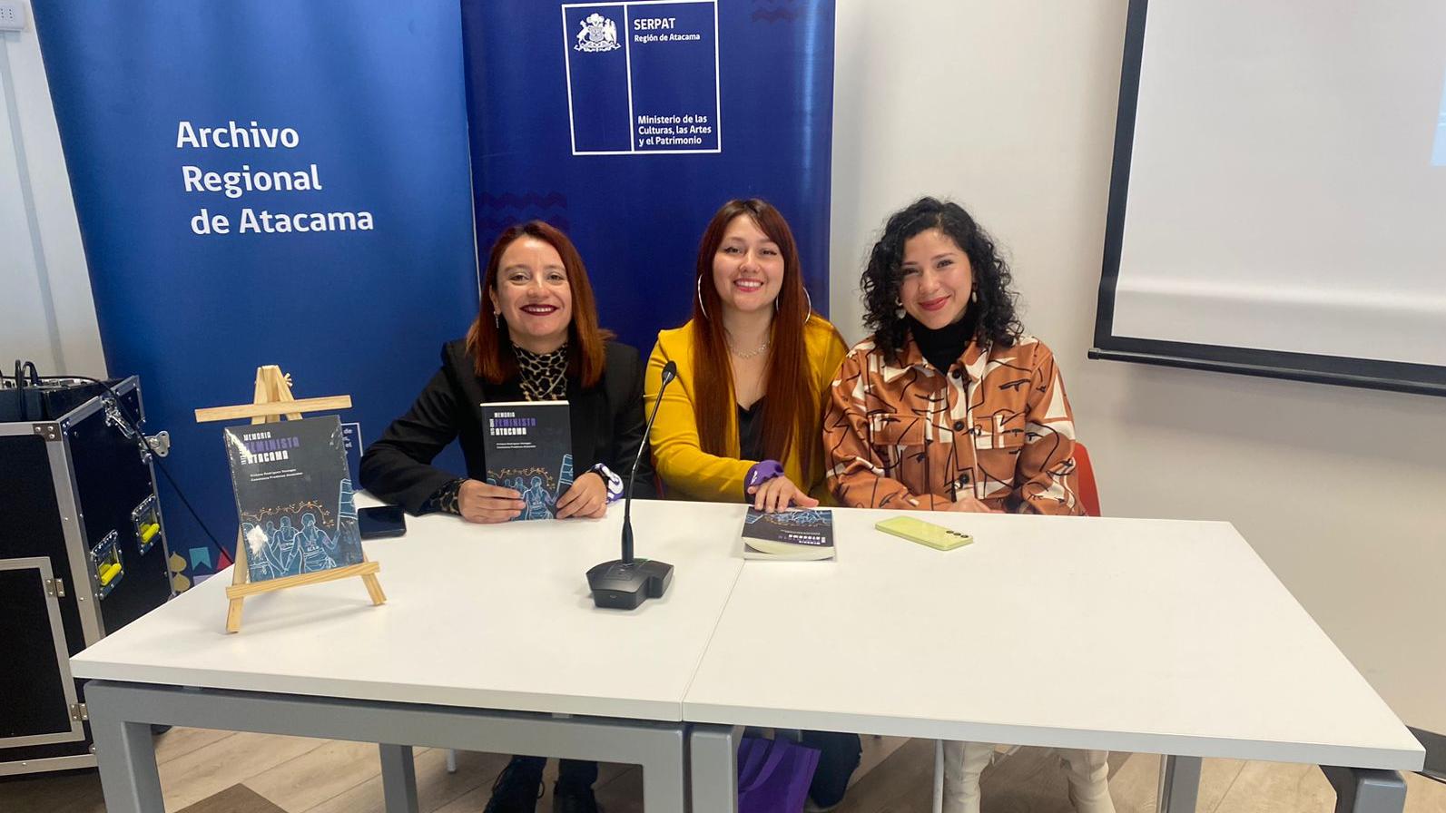 Presentación libro "Memoria Feminista Atacama (1973-2022)" en Chañaral