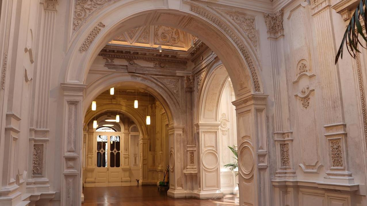 Interior Palacio Pereira, sede de la institucionalidad cultural de Chile