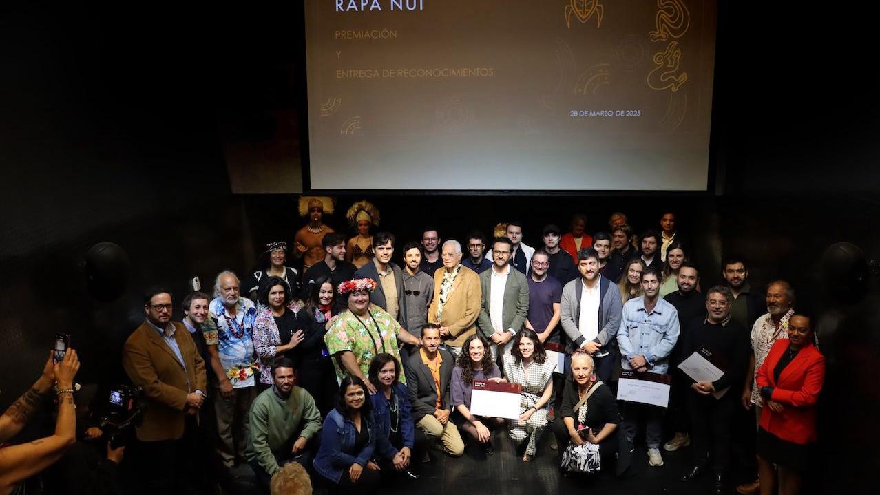 Premiación concurso Reposición del Museo de Rapa Nui.