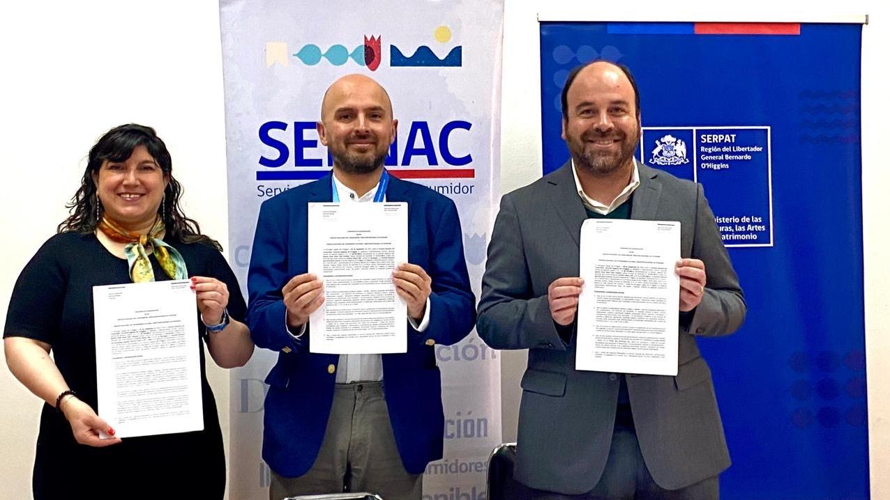 SERPAT y SERNAC firman convenio de colaboración