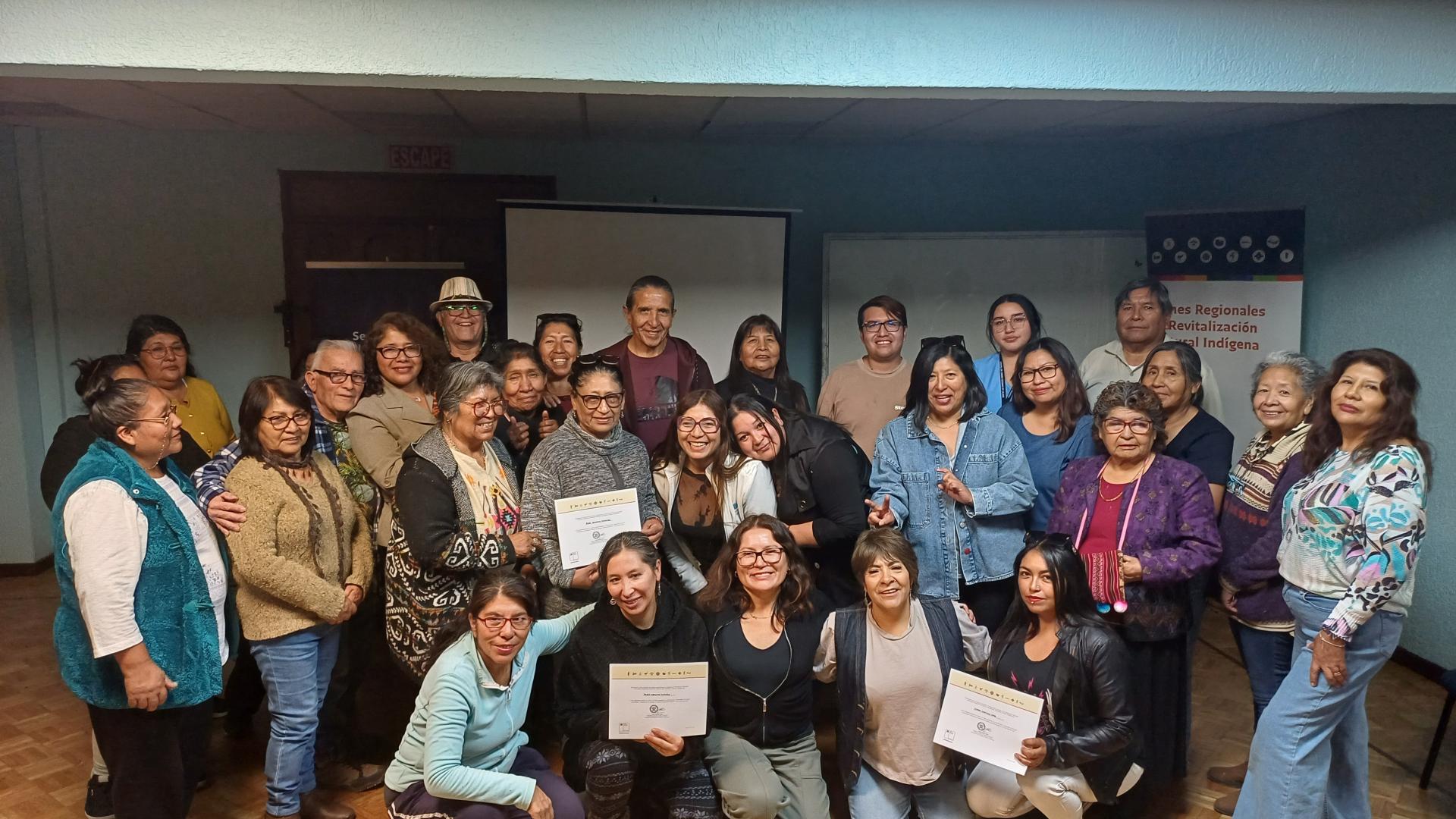 Taller de salud Ancestral y de Su pervivencia
