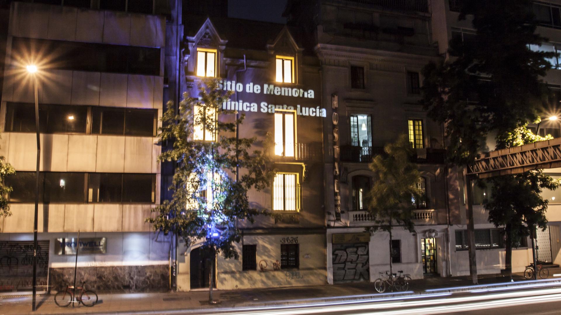 Sitio de memoria Ex clínica Santa Lucia 