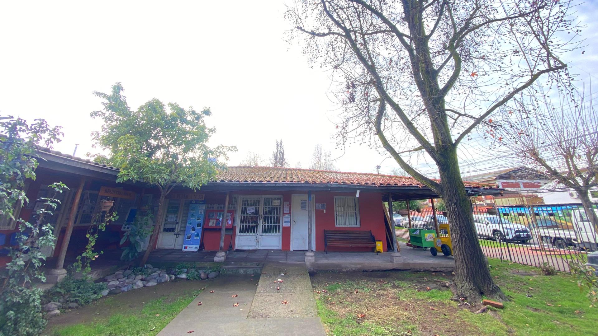 Frontis Biblioteca Pública de Chimbarongo, Región de O'Higgins