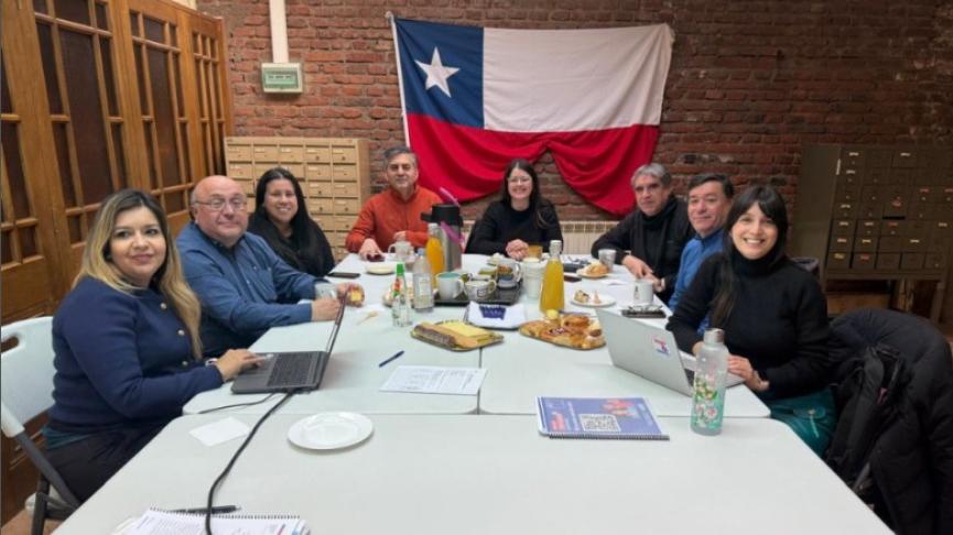 Equipo Serpat Magallanes abordó riesgos psicosociales laborales