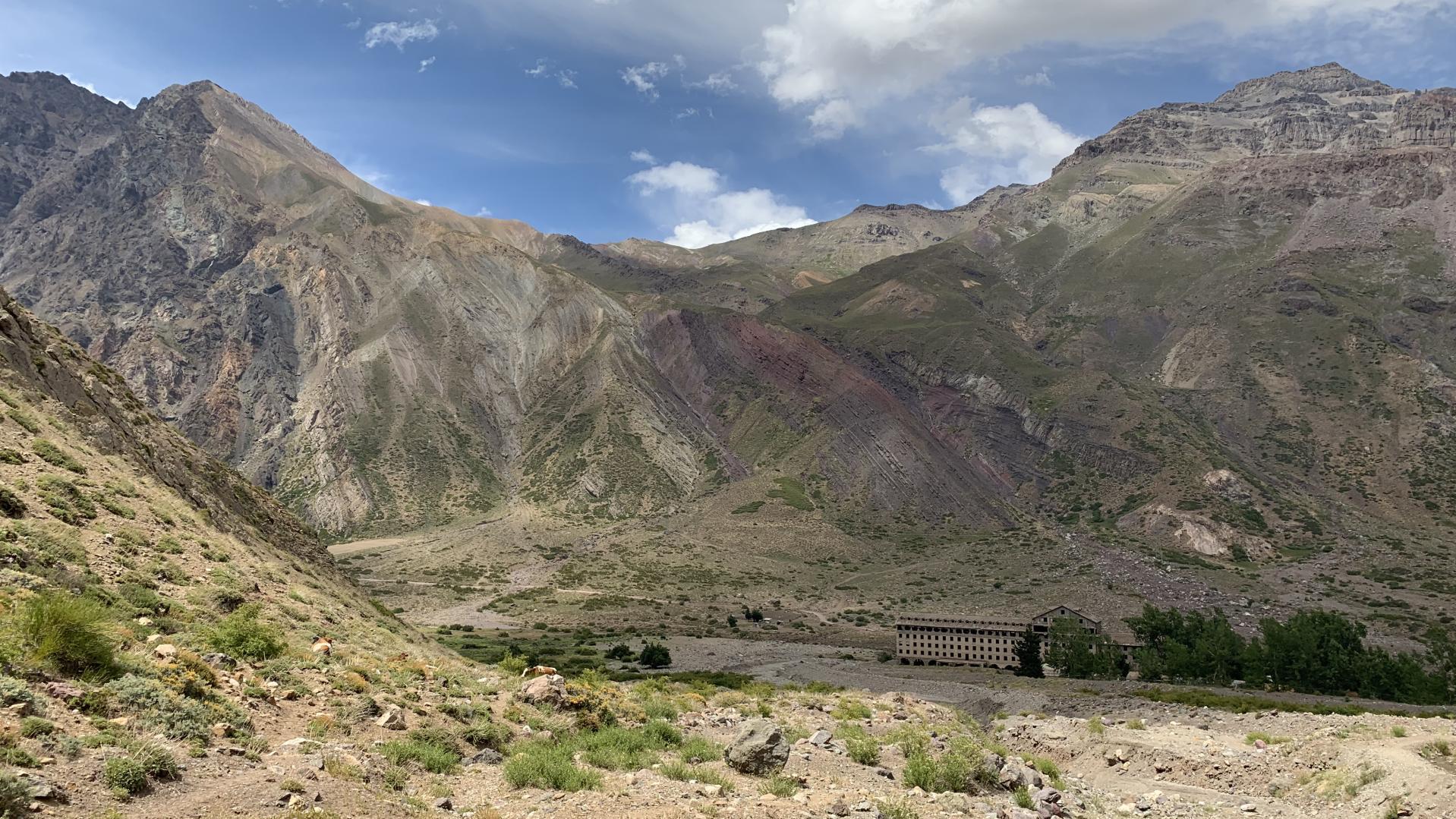 Vista general de Termas del Flaco