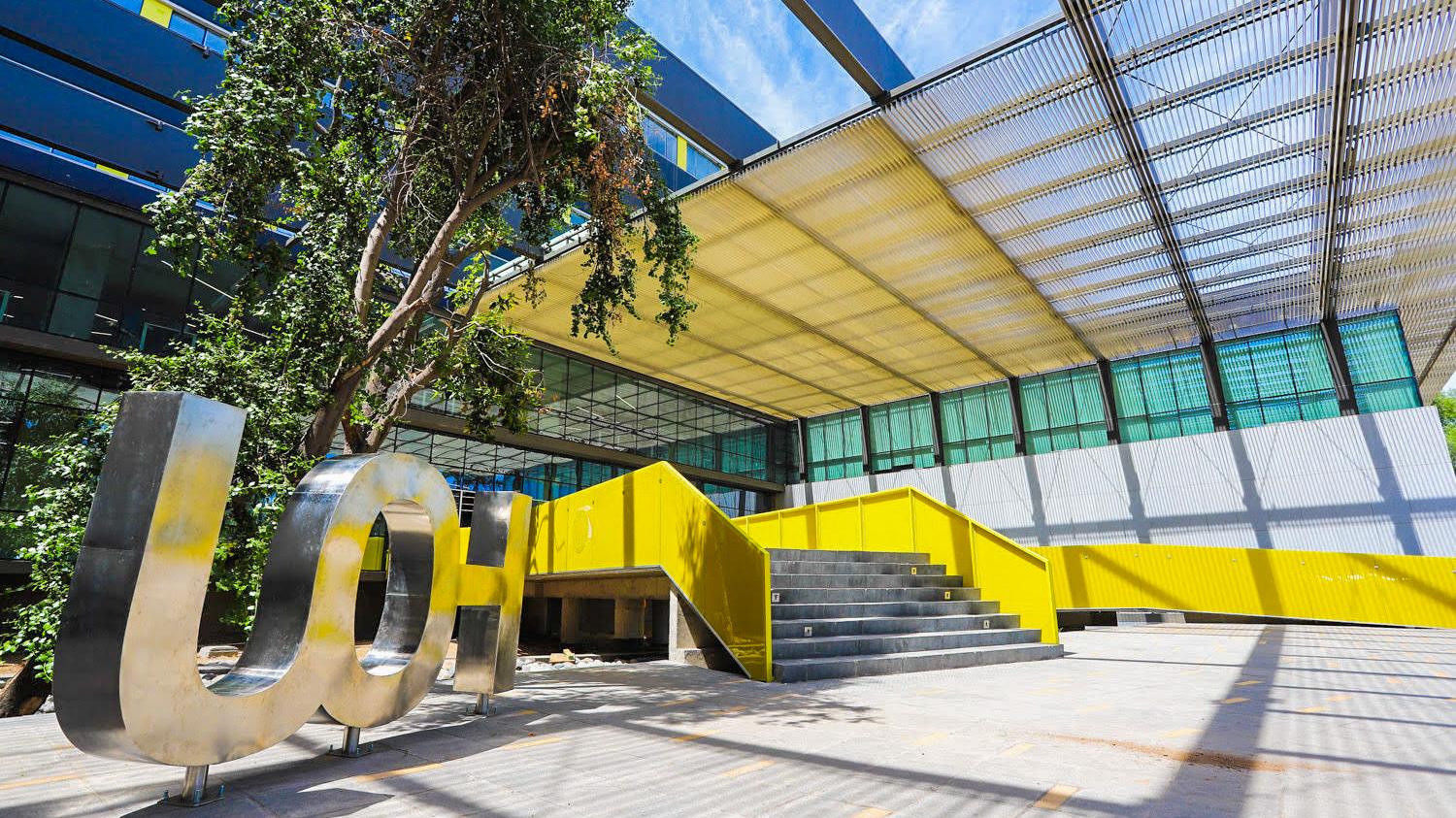 Entrada de Universidad de O'Higgins