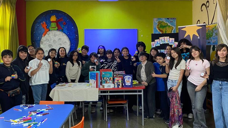 Estudiantes del Colegio Obispo Alvear