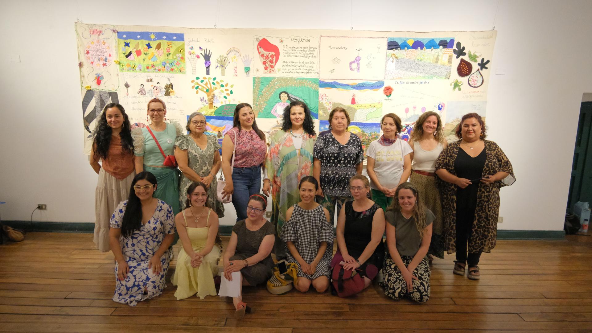 Exposición en el Museo Regional de Rancagua marca el cierre del taller “Hilando Palabras con Gabriela Mistral”