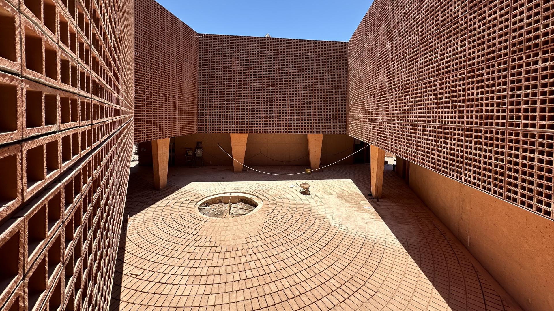 Patio central del Museo Regional de Atacama