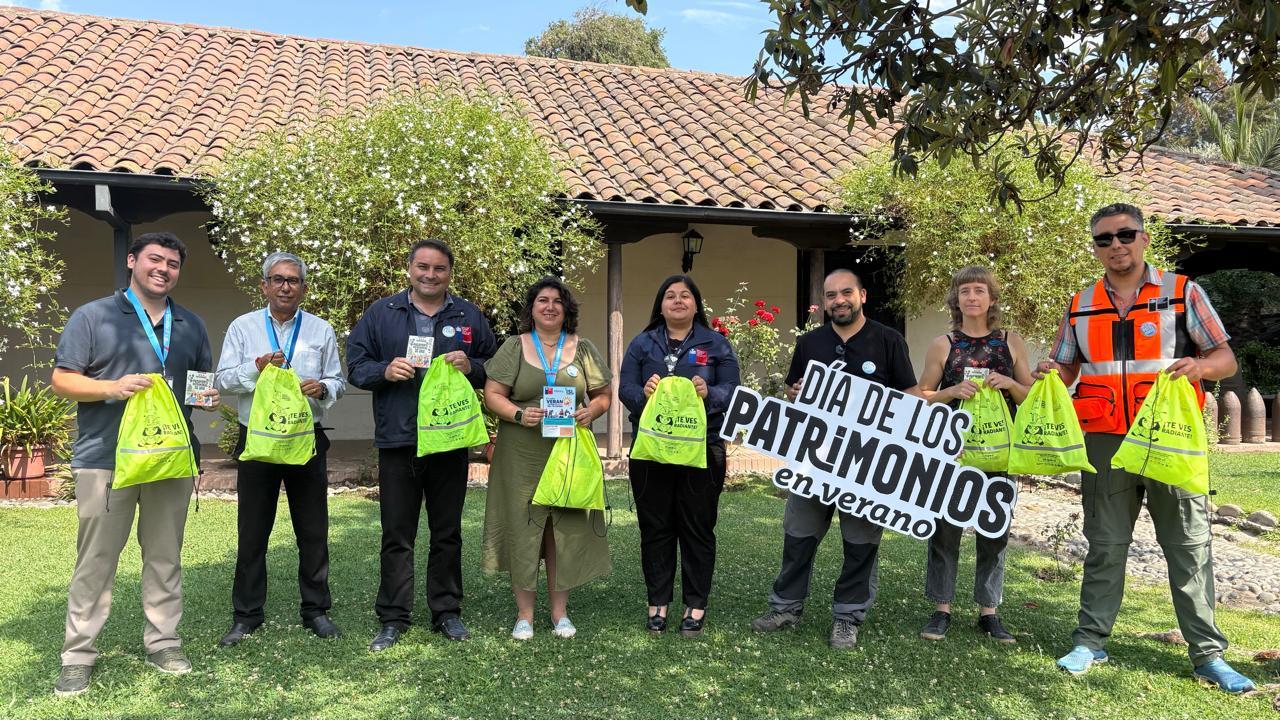Instituto de Seguridad Laboral entrega kits de protección personal a funcionarias y funcionarios de la Dirección Regional de O'Higgins Servicio Nacional del Patrimonio Cultural en O’Higgins