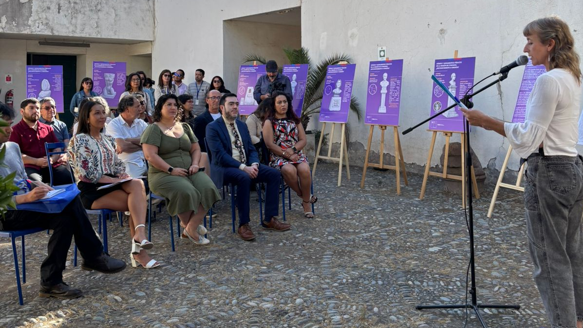 Serpat O'Higgins presenta colección de infografías sobre Género y Monumentos Públicos en la Región