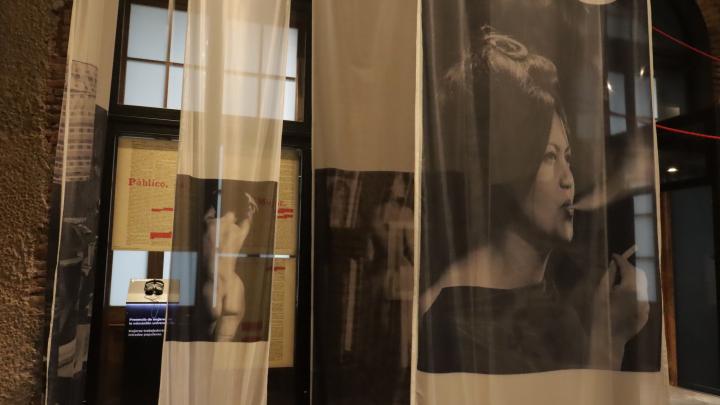 Exhibición Mujeres Públicas. Sala Gabriela Mistral. Archivo Andrés Bello