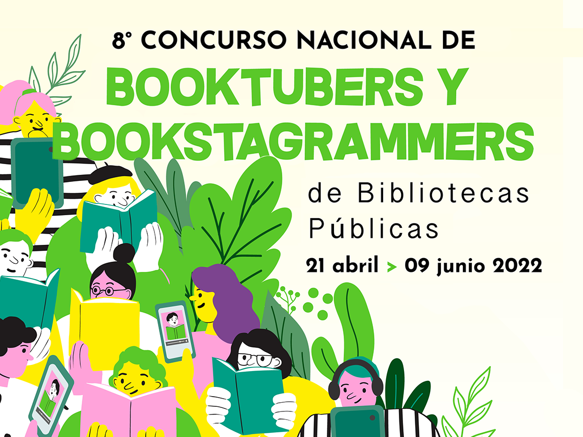 Gráfica 8° Concurso Nacional de Booktubers y Bookstagramers de Bibliotecas Públicas